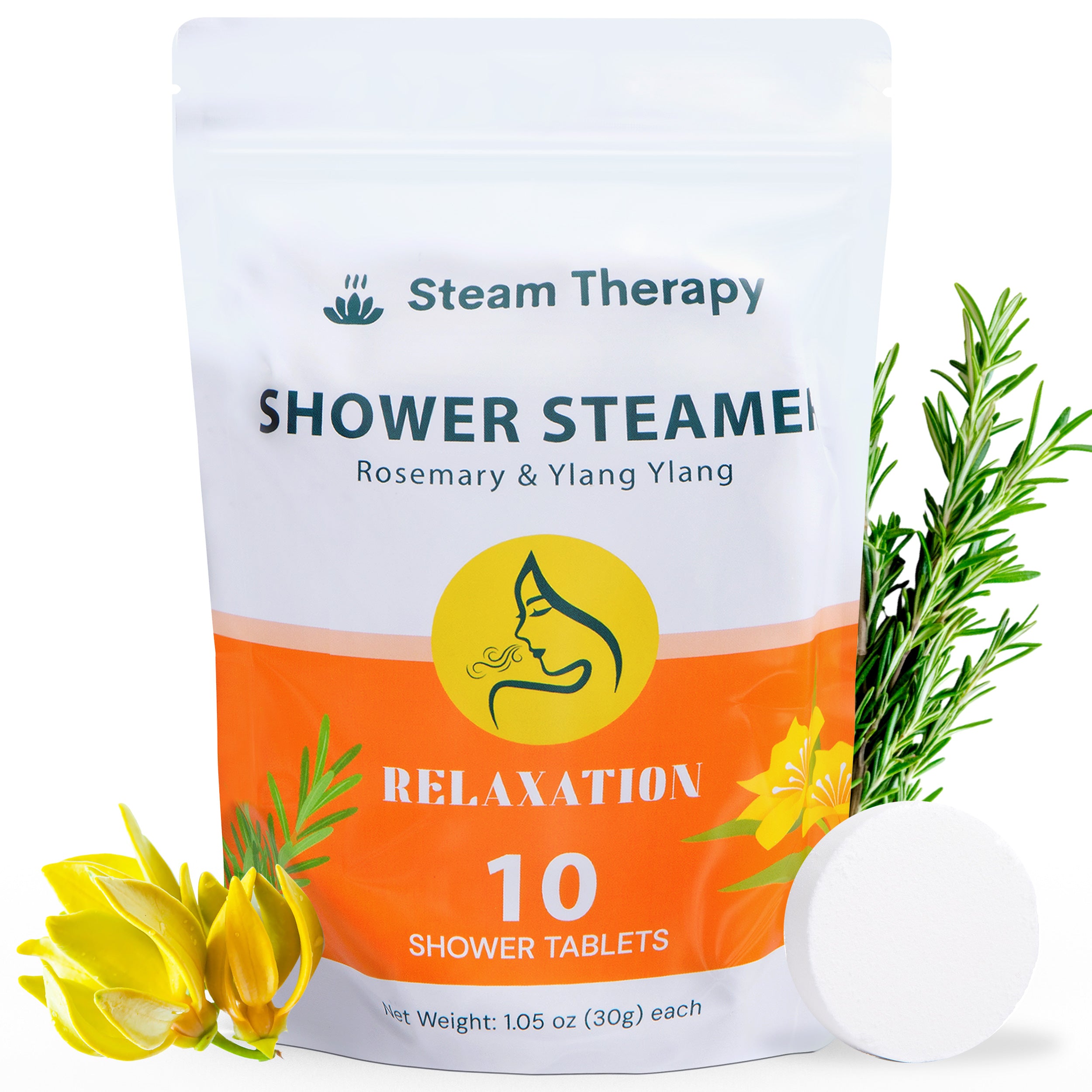 Rosemary and Ylang Ylang Shower Steamer