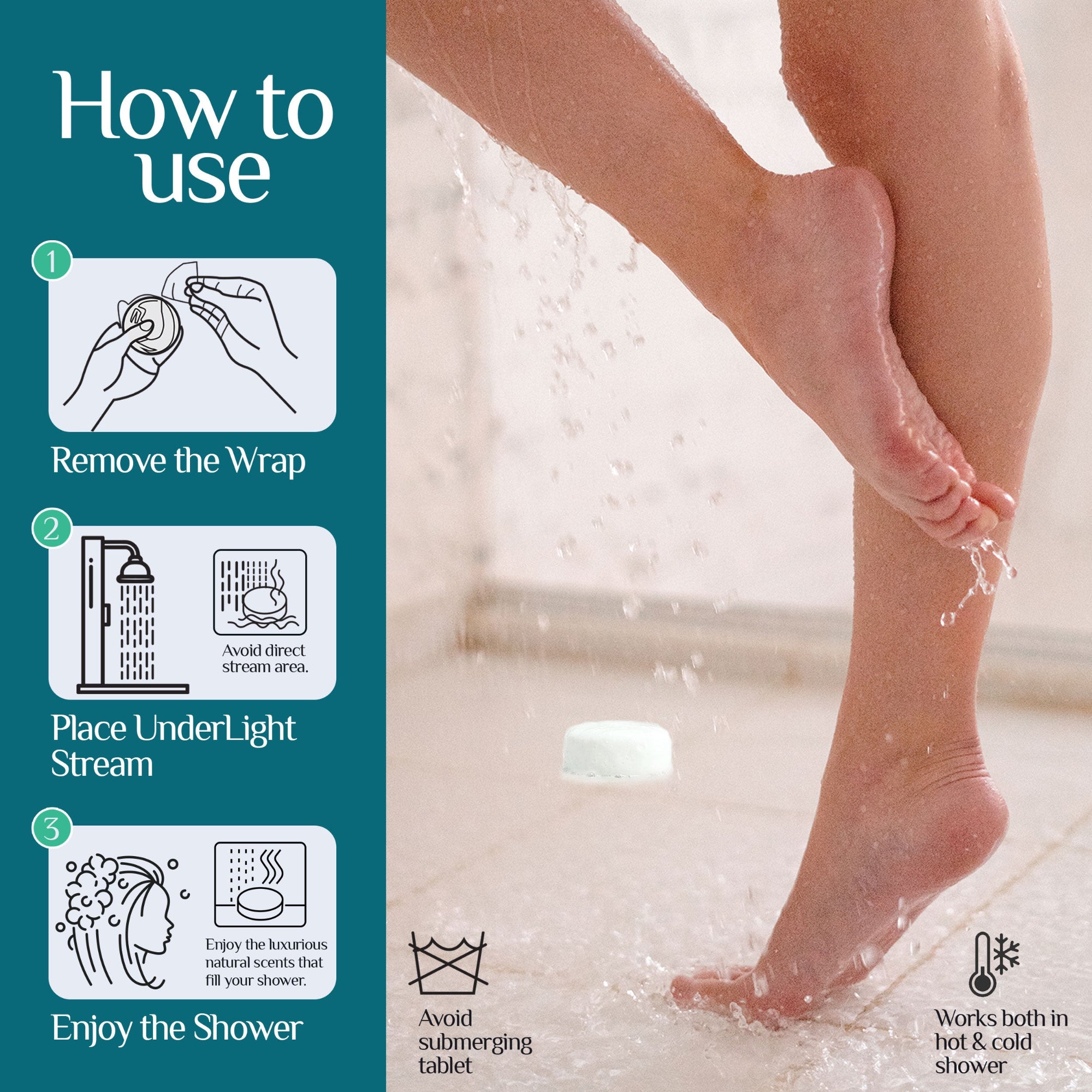 Rosemary and Ylang Ylang Shower Steamer