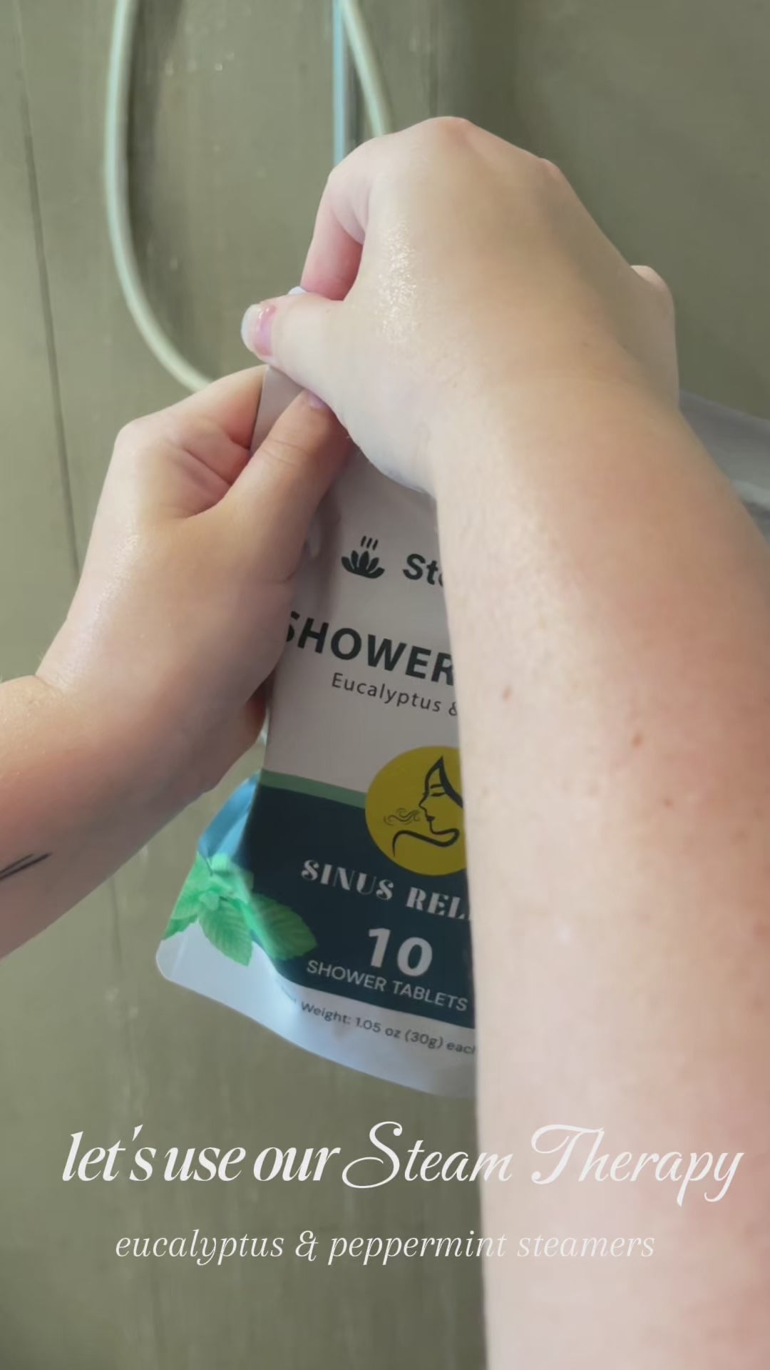 Eucalyptus and Peppermint Shower Steamer